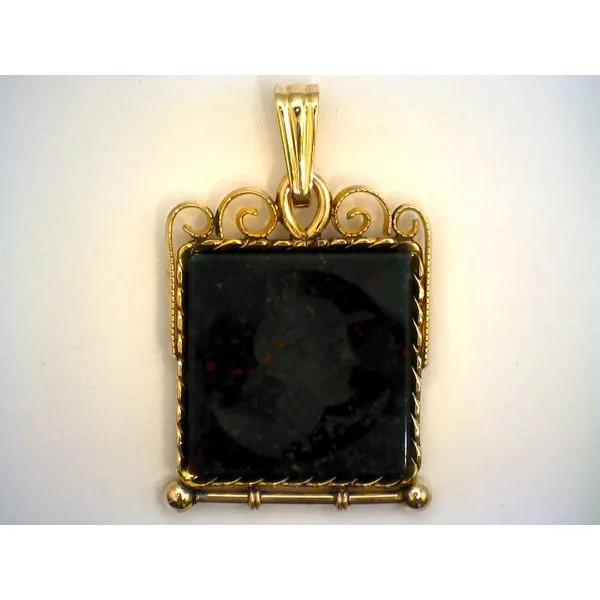 Colored Stone  / Pearl Pendant Joint Venture Estate Jewelry Charleston, SC