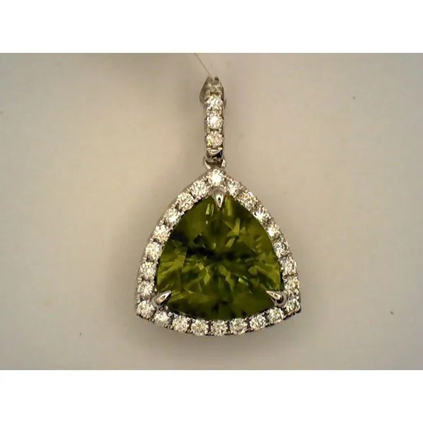 Colored Stone  / Pearl Pendant Joint Venture Estate Jewelry Charleston, SC