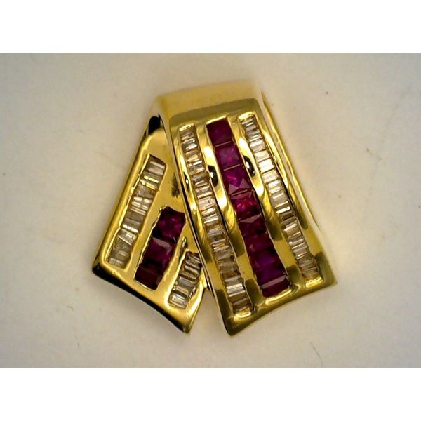 Colored Stone  / Pearl Pendant Joint Venture Estate Jewelry Charleston, SC