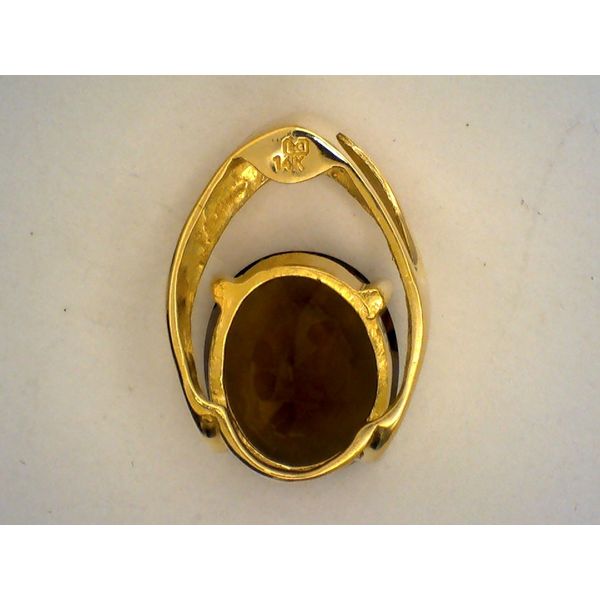 Colored Stone  / Pearl Pendant Image 2 Joint Venture Estate Jewelry Charleston, SC