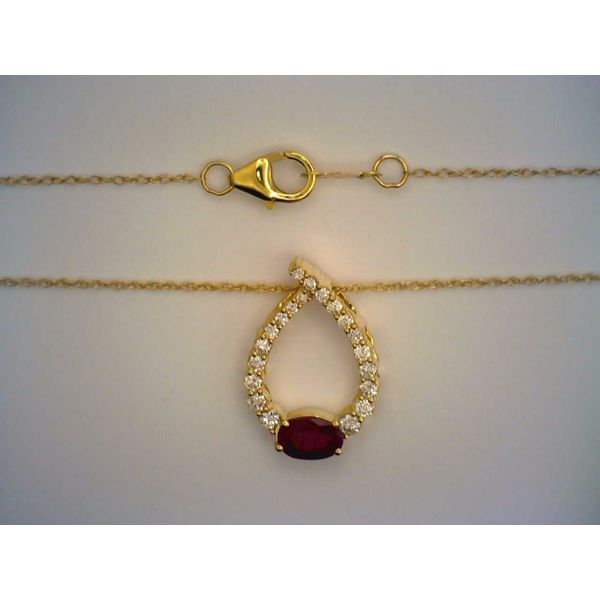 Colored Stone  / Pearl Pendant Image 2 Joint Venture Estate Jewelry Charleston, SC