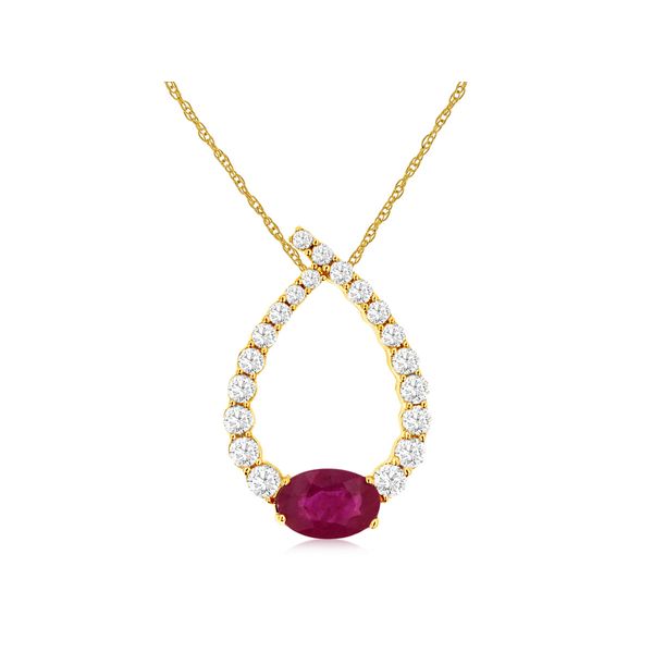 Colored Stone  / Pearl Pendant Joint Venture Estate Jewelry Charleston, SC