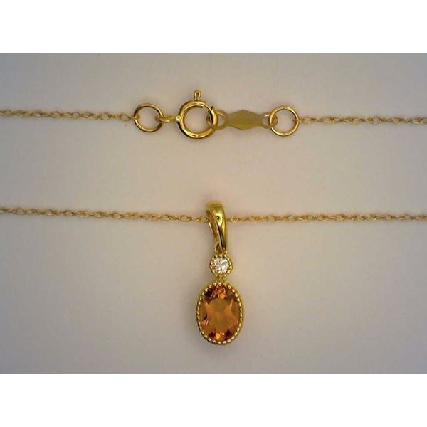 Colored Stone  / Pearl Pendant Image 2 Joint Venture Estate Jewelry Charleston, SC