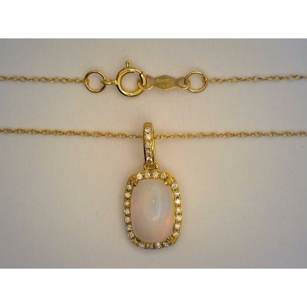 Colored Stone  / Pearl Pendant Image 2 Joint Venture Estate Jewelry Charleston, SC