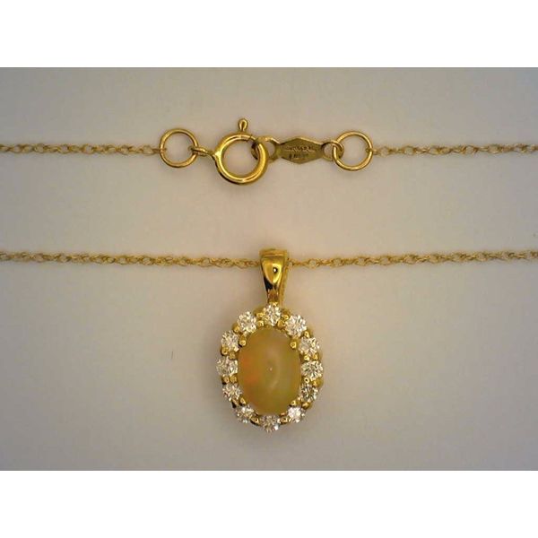 Colored Stone  / Pearl Pendant Image 2 Joint Venture Estate Jewelry Charleston, SC