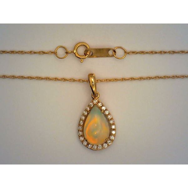 Colored Stone  / Pearl Pendant Image 2 Joint Venture Estate Jewelry Charleston, SC