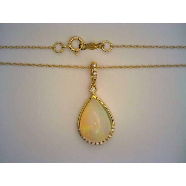 Colored Stone  / Pearl Pendant Image 2 Joint Venture Estate Jewelry Charleston, SC