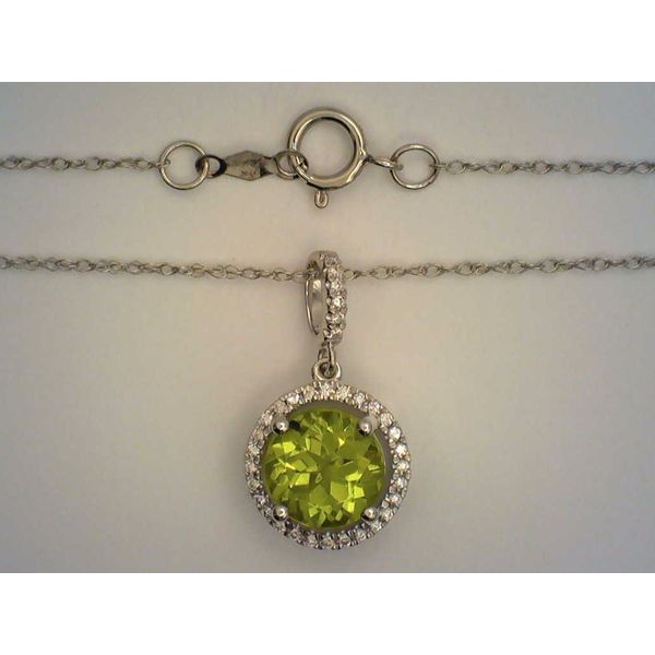 Colored Stone  / Pearl Pendant Image 2 Joint Venture Estate Jewelry Charleston, SC