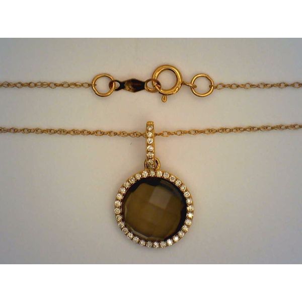 Colored Stone  / Pearl Pendant Image 2 Joint Venture Estate Jewelry Charleston, SC