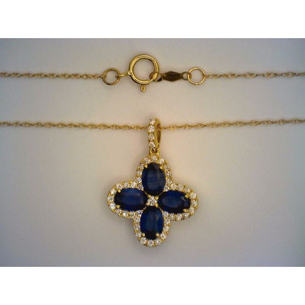 Colored Stone  / Pearl Pendant Image 2 Joint Venture Estate Jewelry Charleston, SC