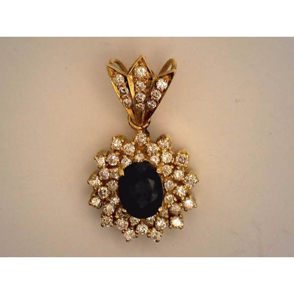 Colored Stone  / Pearl Pendant Joint Venture Estate Jewelry Charleston, SC