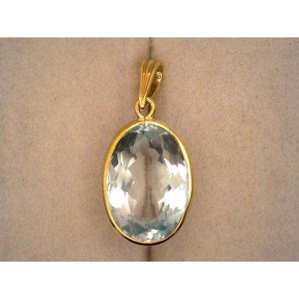 Colored Stone  / Pearl Pendant Joint Venture Estate Jewelry Charleston, SC