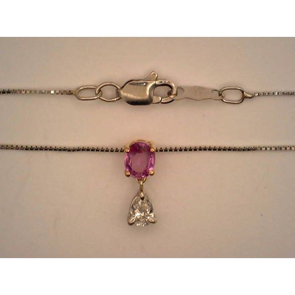 Colored Stone  / Pearl Pendant Joint Venture Estate Jewelry Charleston, SC