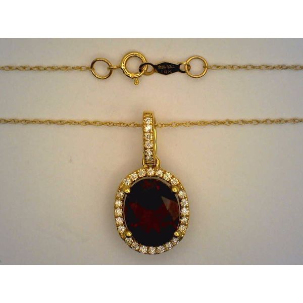 Colored Stone  / Pearl Pendant Image 2 Joint Venture Estate Jewelry Charleston, SC