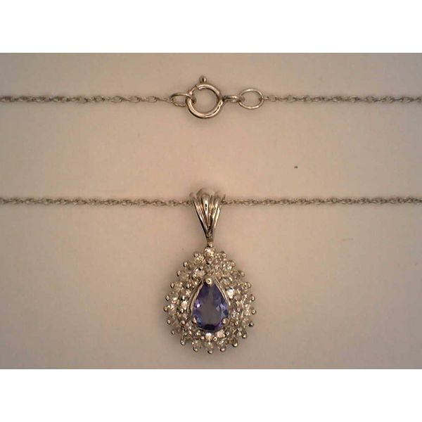 Colored Stone  / Pearl Pendant Joint Venture Estate Jewelry Charleston, SC