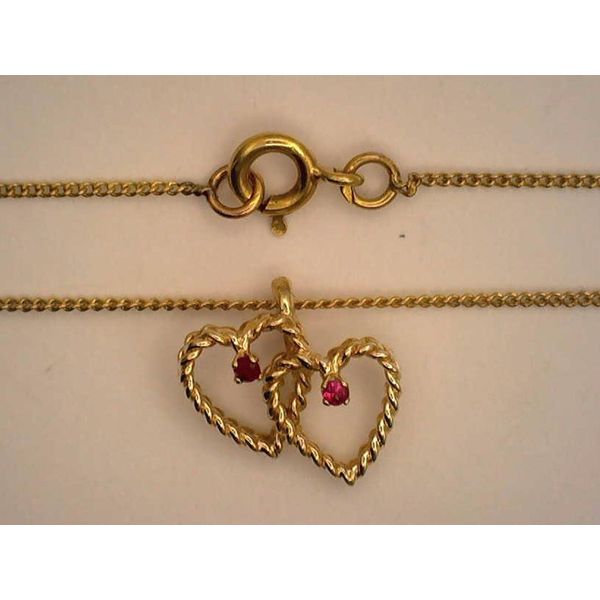 Colored Stone  / Pearl Pendant Joint Venture Estate Jewelry Charleston, SC