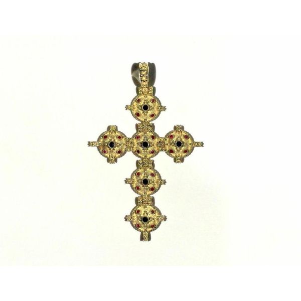 Colored Stone  / Pearl Pendant Joint Venture Estate Jewelry Charleston, SC
