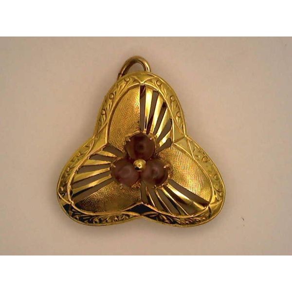 Colored Stone  / Pearl Pendant Joint Venture Estate Jewelry Charleston, SC