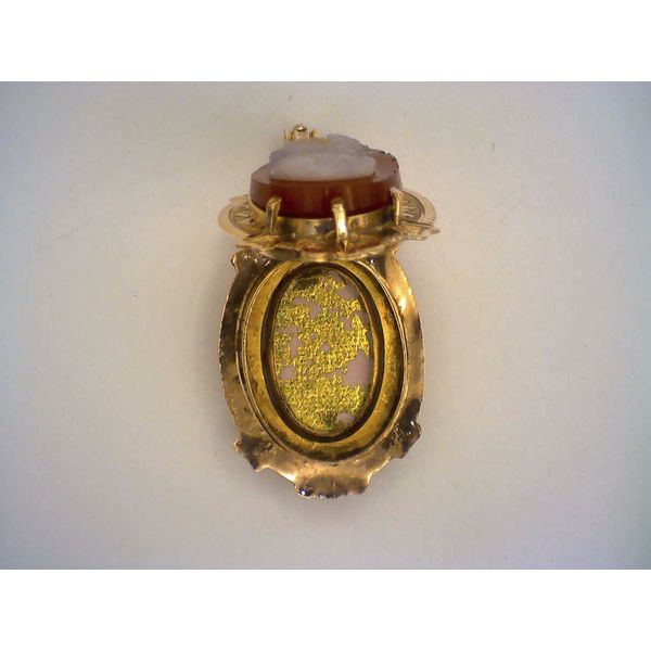 Colored Stone  / Pearl Pendant Image 3 Joint Venture Estate Jewelry Charleston, SC