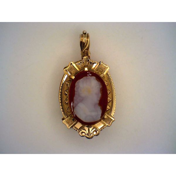 Colored Stone  / Pearl Pendant Joint Venture Estate Jewelry Charleston, SC