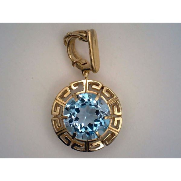 Colored Stone  / Pearl Pendant Joint Venture Estate Jewelry Charleston, SC