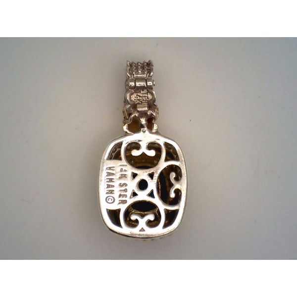 Colored Stone  / Pearl Pendant Image 2 Joint Venture Estate Jewelry Charleston, SC