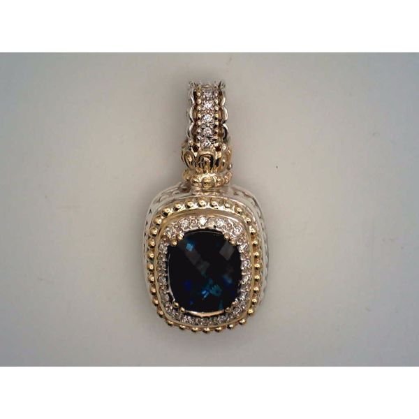 Colored Stone  / Pearl Pendant Joint Venture Estate Jewelry Charleston, SC