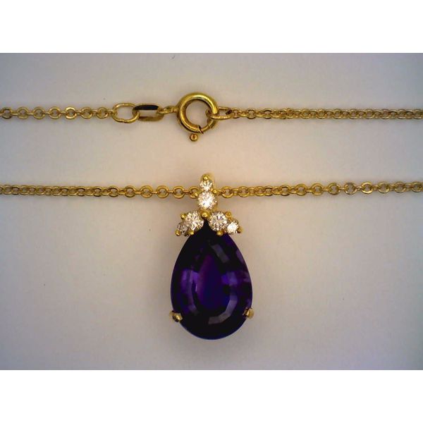 Colored Stone  / Pearl Pendant Joint Venture Estate Jewelry Charleston, SC