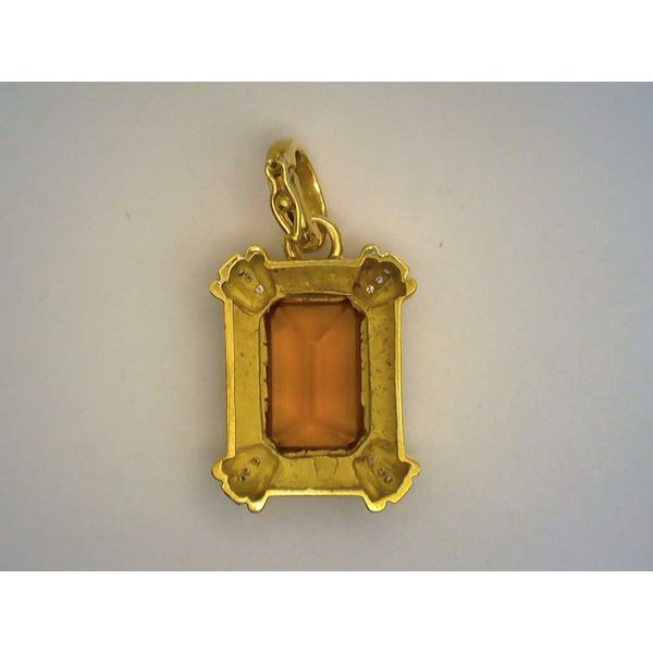 Colored Stone  / Pearl Pendant Image 2 Joint Venture Estate Jewelry Charleston, SC