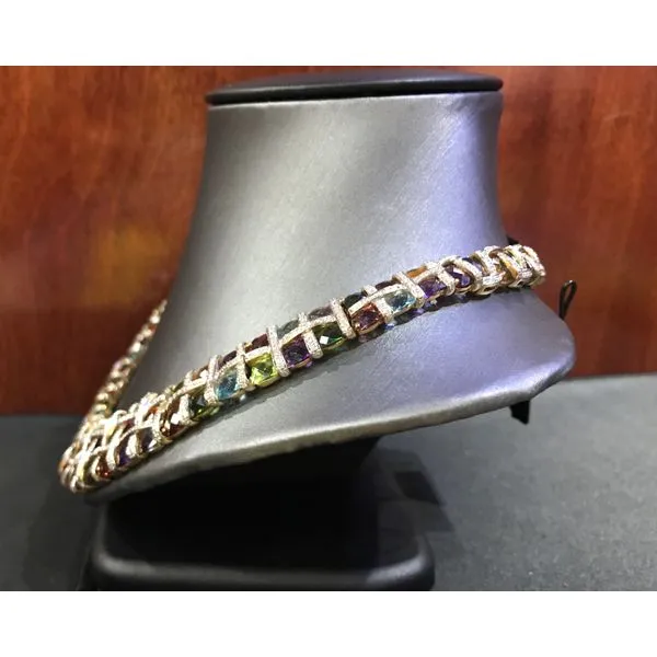 Colored Stone  / Pearl Necklace Image 2 Joint Venture Estate Jewelry Charleston, SC
