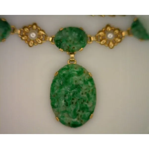 Colored Stone  / Pearl Necklace Joint Venture Estate Jewelry Charleston, SC