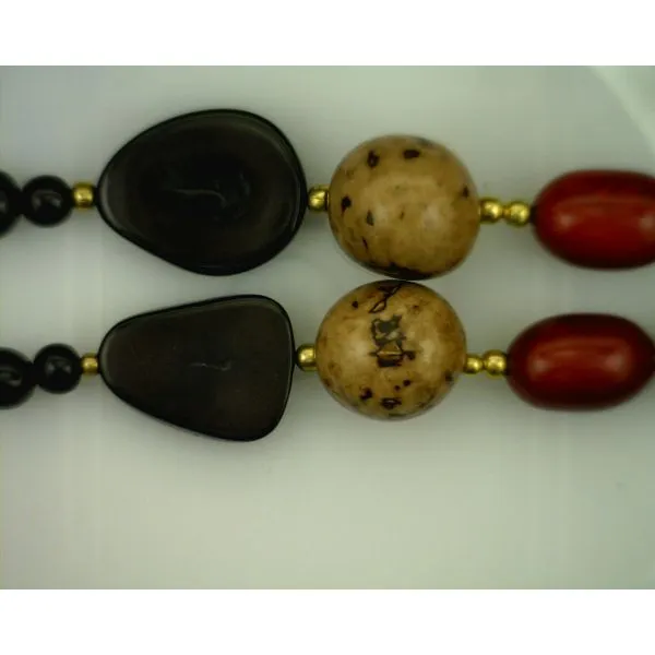Colored Stone  / Pearl Necklace Image 3 Joint Venture Estate Jewelry Charleston, SC