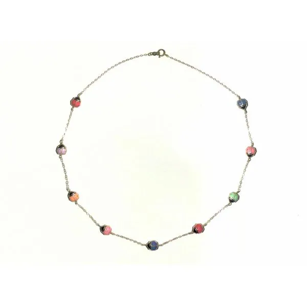 Colored Stone  / Pearl Necklace Joint Venture Estate Jewelry Charleston, SC