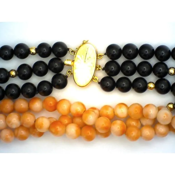 Colored Stone  / Pearl Necklace Image 2 Joint Venture Estate Jewelry Charleston, SC