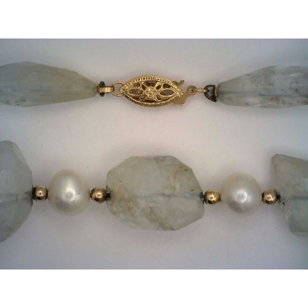 Colored Stone  / Pearl Necklace Image 2 Joint Venture Estate Jewelry Charleston, SC