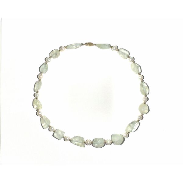 Colored Stone  / Pearl Necklace Joint Venture Estate Jewelry Charleston, SC