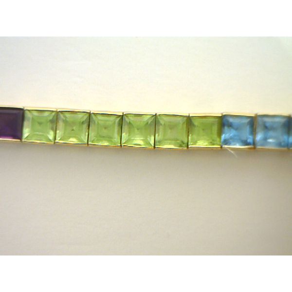 Colored Stone  / Pearl Bracelet Image 2 Joint Venture Estate Jewelry Charleston, SC