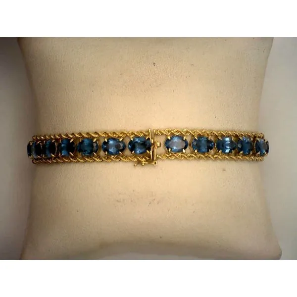 Colored Stone  / Pearl Bracelet Image 2 Joint Venture Estate Jewelry Charleston, SC