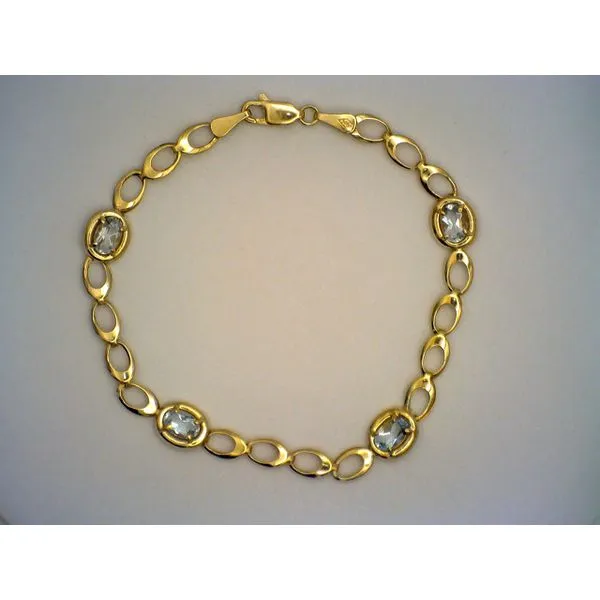 Colored Stone  / Pearl Bracelet Joint Venture Estate Jewelry Charleston, SC