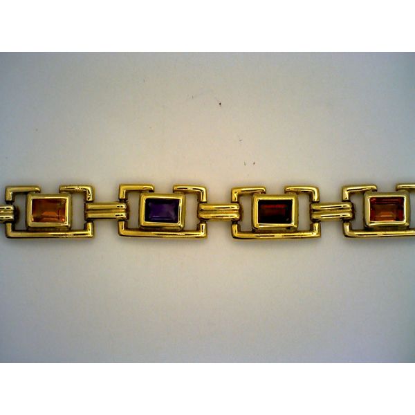 Colored Stone  / Pearl Bracelet Image 2 Joint Venture Estate Jewelry Charleston, SC