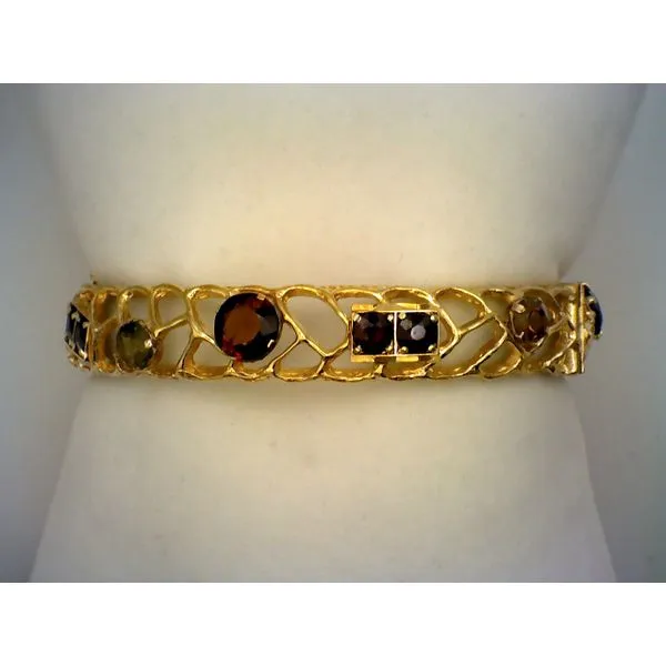 Colored Stone  / Pearl Bracelet Image 2 Joint Venture Estate Jewelry Charleston, SC