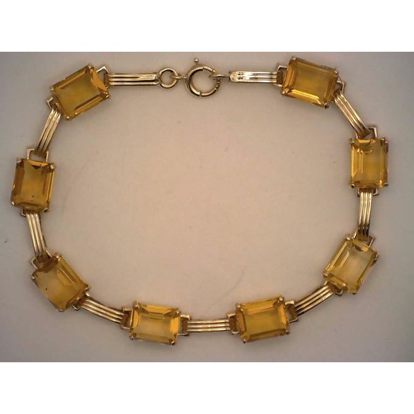 Colored Stone  / Pearl Bracelet Joint Venture Estate Jewelry Charleston, SC