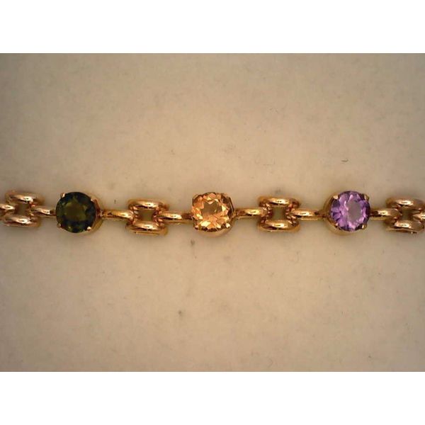 Colored Stone  / Pearl Bracelet Joint Venture Estate Jewelry Charleston, SC