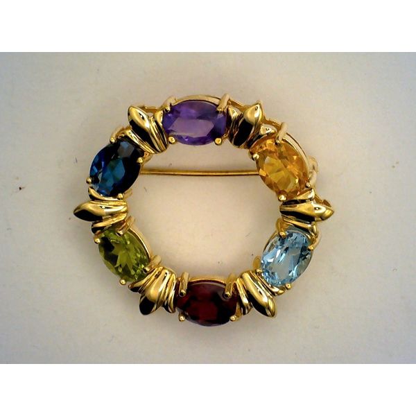 Colored Stone  / Pearl Pins & Brooches Joint Venture Estate Jewelry Charleston, SC