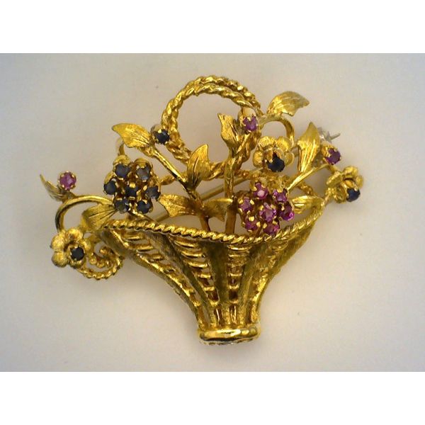 Colored Stone  / Pearl Pins & Brooches Joint Venture Estate Jewelry Charleston, SC