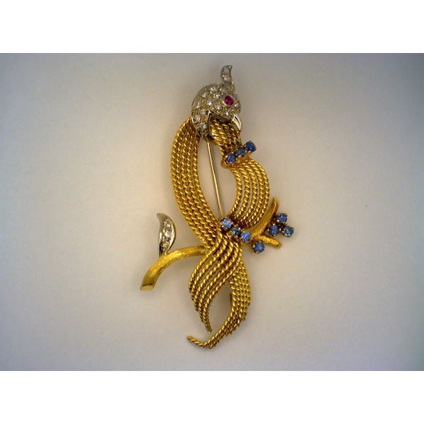 Colored Stone  / Pearl Pins & Brooches Joint Venture Estate Jewelry Charleston, SC