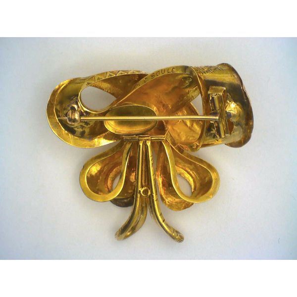Colored Stone Brooch Image 2 Joint Venture Estate Jewelry Charleston, SC