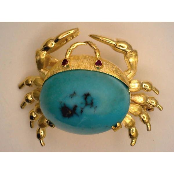 Colored Stone  / Pearl Pins & Brooches Joint Venture Estate Jewelry Charleston, SC