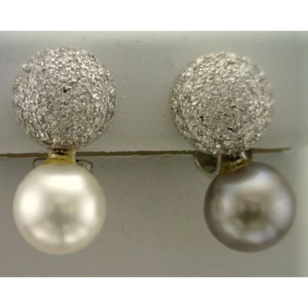 Colored Stone  / Pearl Earrings Joint Venture Estate Jewelry Charleston, SC