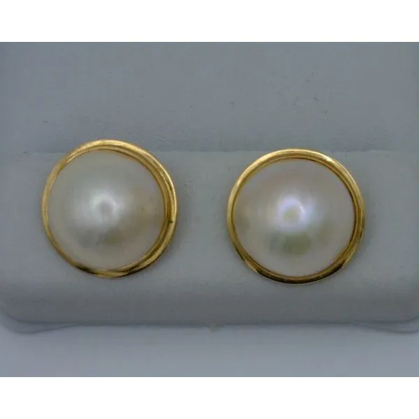 Colored Stone  / Pearl Earrings Joint Venture Estate Jewelry Charleston, SC